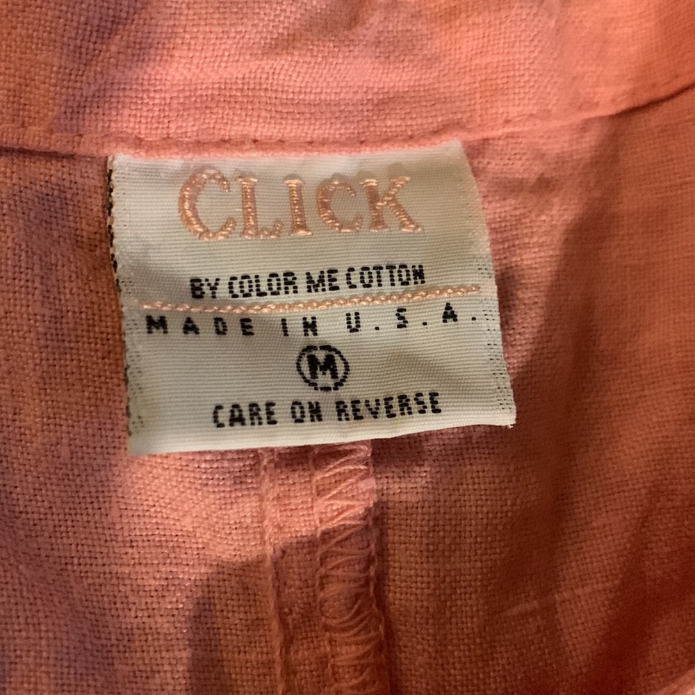 100%LINEN “CLICK “DRESS - Picture 3 of 6